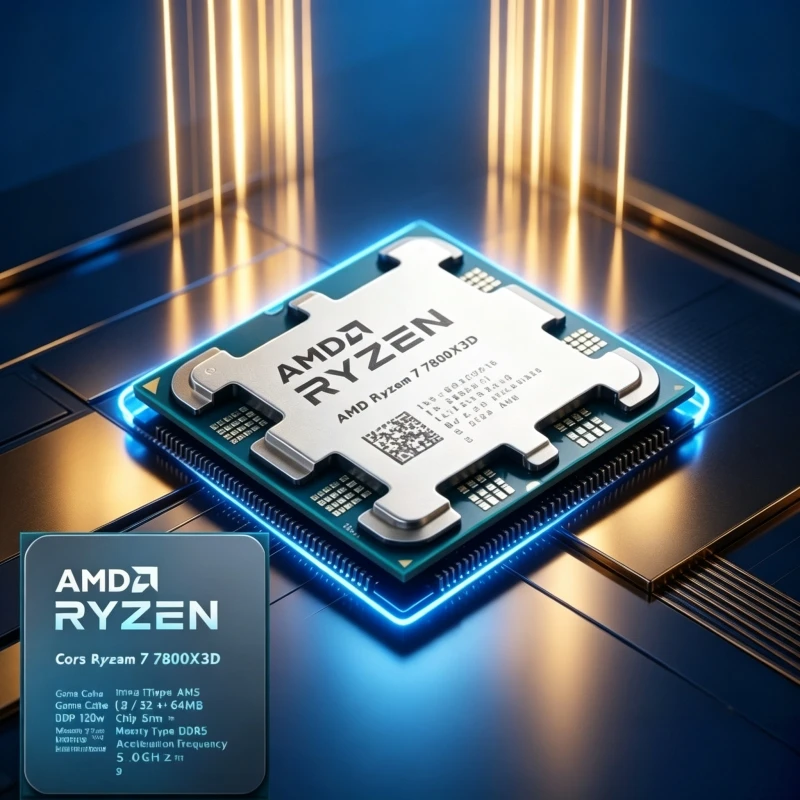 Amd Cpu Ryzen 7 - AMD Ryzen 7 7800X3D ซีพียูสำหรับคอมพิวเตอร์เดสก์ท็อป 8