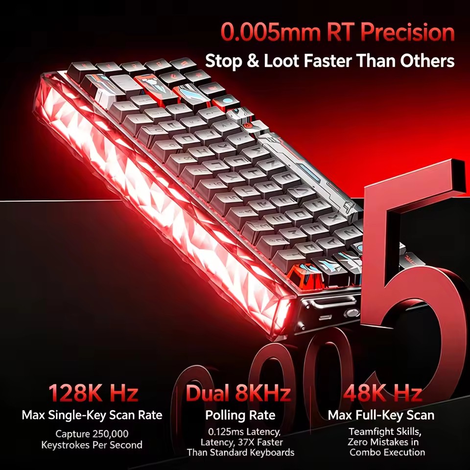 AULA HERO68 Air 3-Mode Wireles - Gaming Keyboard Hot Swappable บทวิจารณ์และราคา