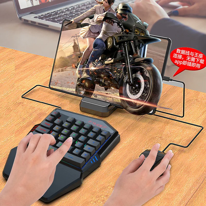 คีย์บอร์ดมือเดียว TF900 T-WOLF - Gaming Keyboard Mini บทวิจารณ์และราคา