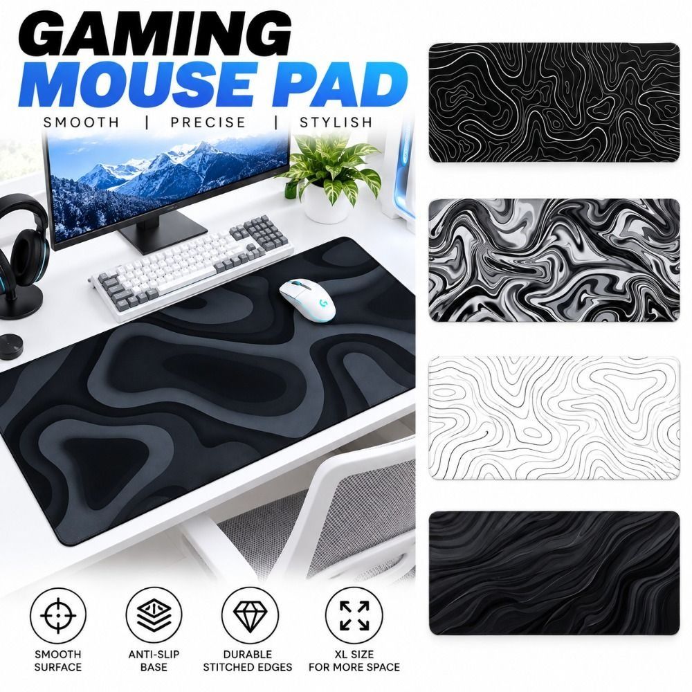 แผ่นรองเมาส์เกมมิ่งขนาดใหญ่ กั - Gaming Keyboard Nearby บทวิจารณ์และราคา