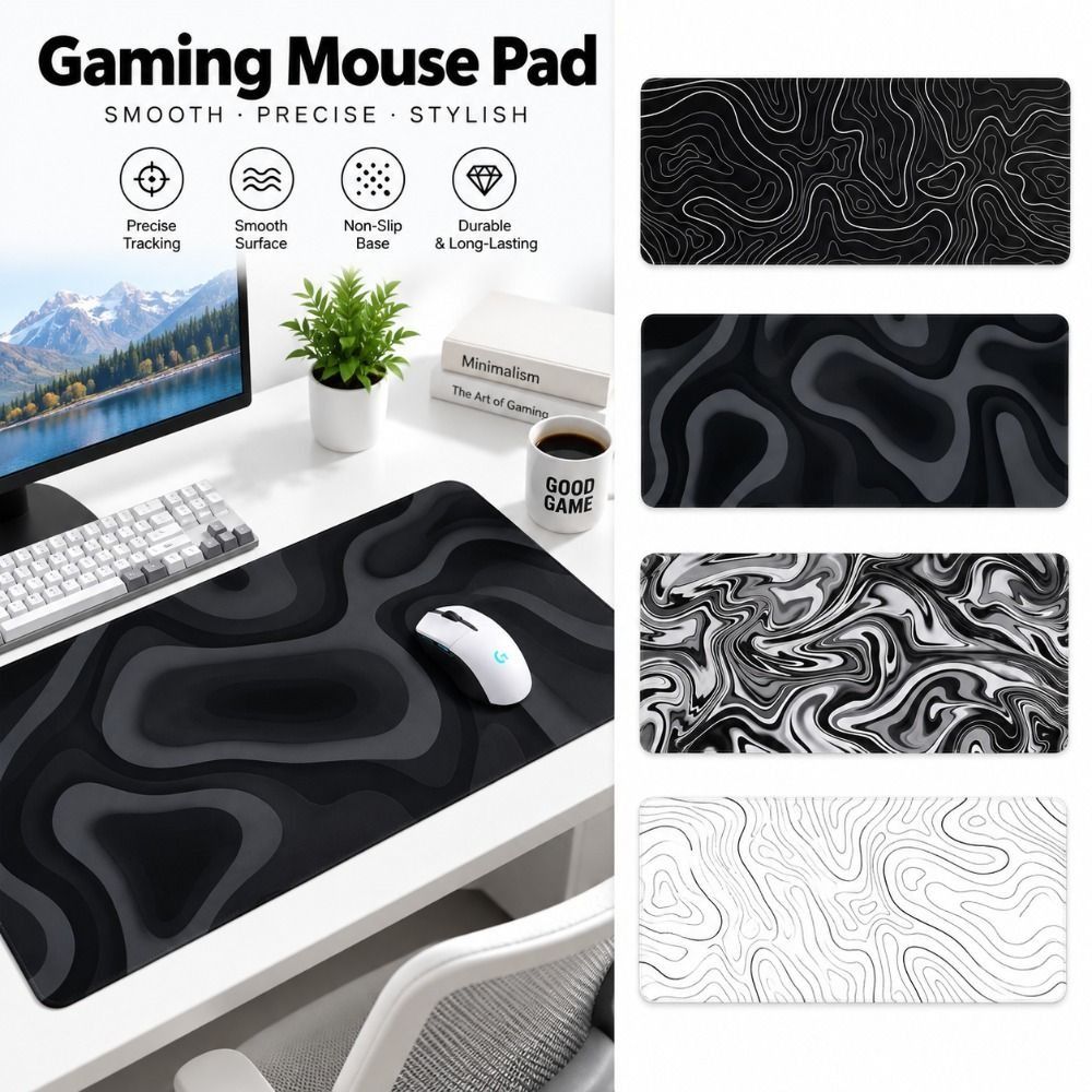 แผ่นรองเมาส์เกมมิ่งขนาดใหญ่ กั - Gaming Keyboard Nearby บทวิจารณ์และราคา