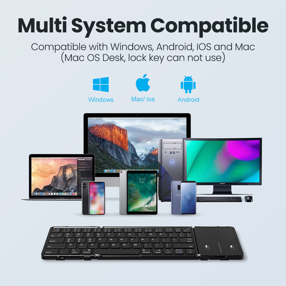 BOW เกาหลี/รัสเซียคีย์บอร์ดพับ - Gaming Keyboard Mini บทวิจารณ์และราคา