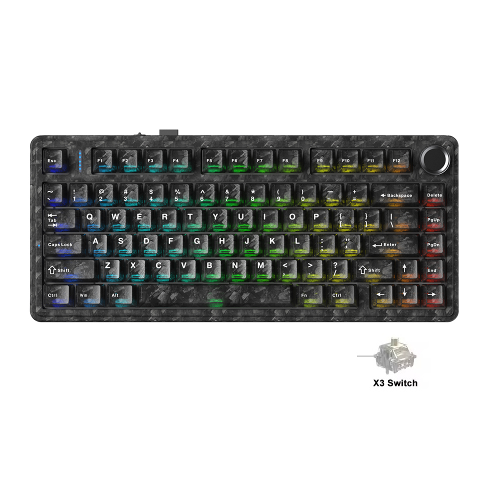 AULA F75 รุ่นมาสเตอร์เอดิชั่น  - Gaming Keyboard Hot Swappable บทวิจารณ์และราคา