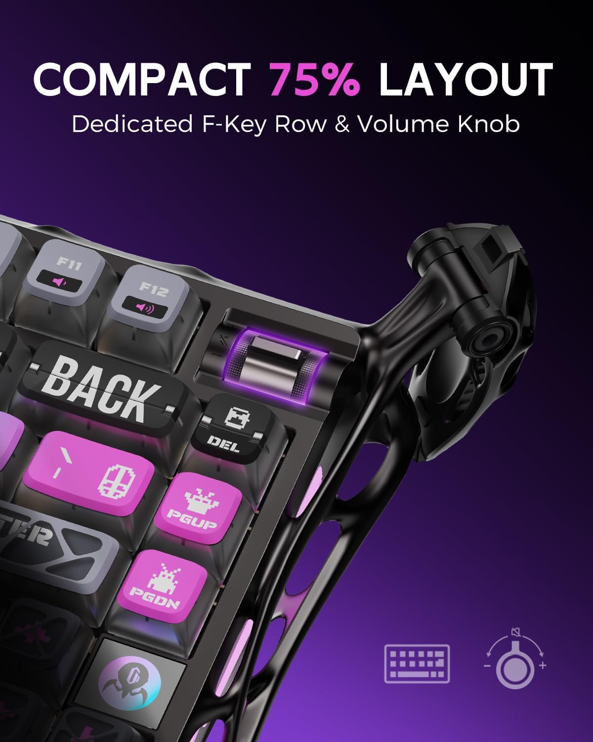 คีย์บอร์ดเกมมิ่งไร้สาย Gravity - Gaming Keyboard Hot Swappable บทวิจารณ์และราคา