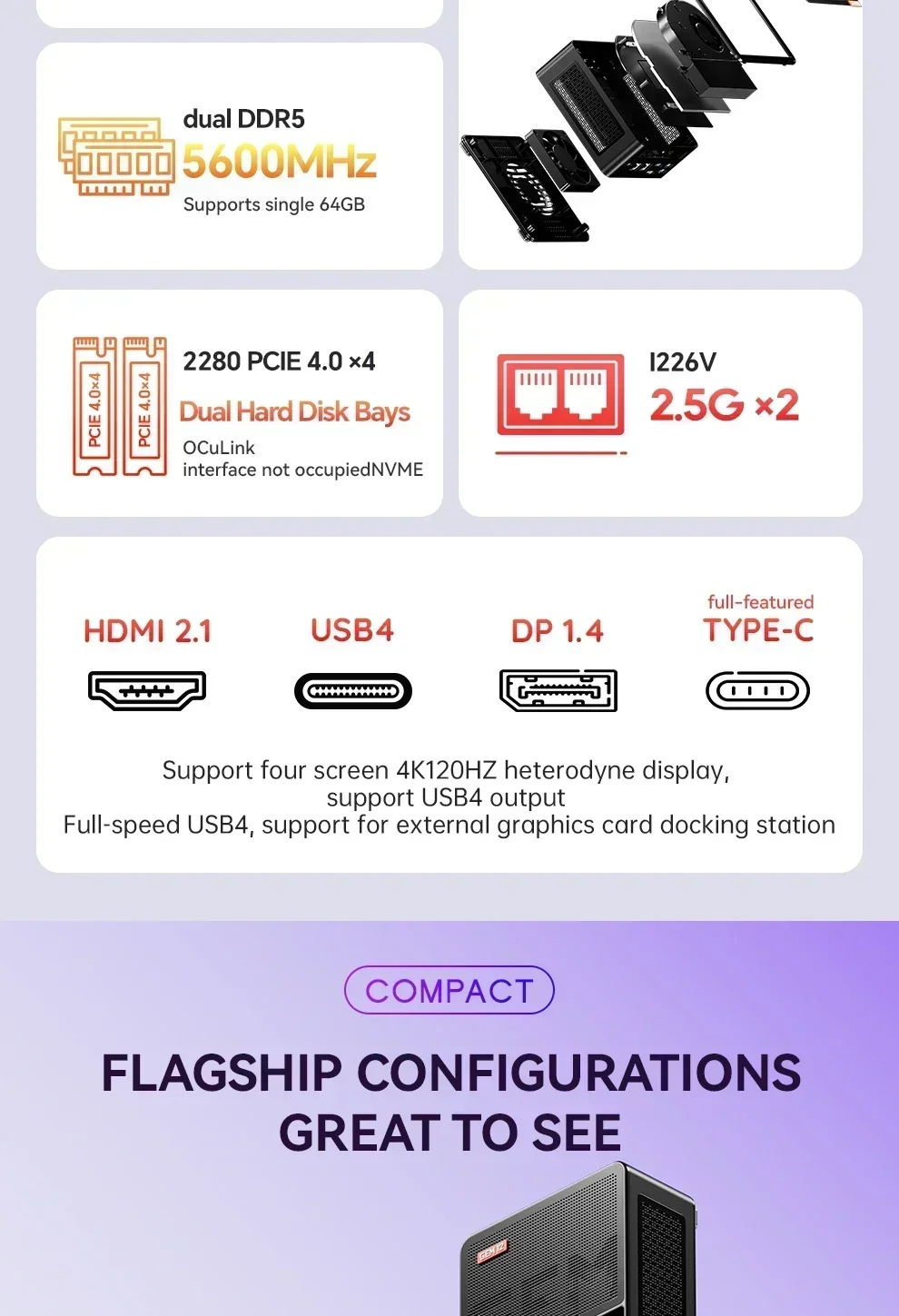 Aoostar GEM12 AMD Ryzen 7 8845 - Amd Cpu Ryzen 7 บทวิจารณ์และราคา
