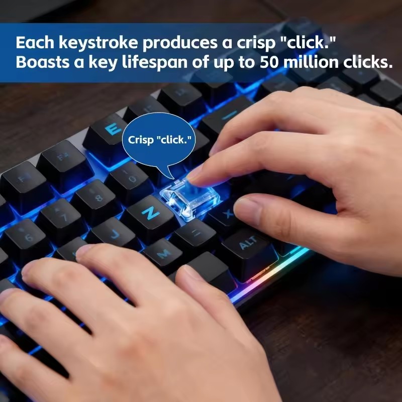 10/30 ชิ้น สวิตช์คีย์บอร์ดแบบก - Keyboard Gaming Blue Switch บทวิจารณ์และราคา