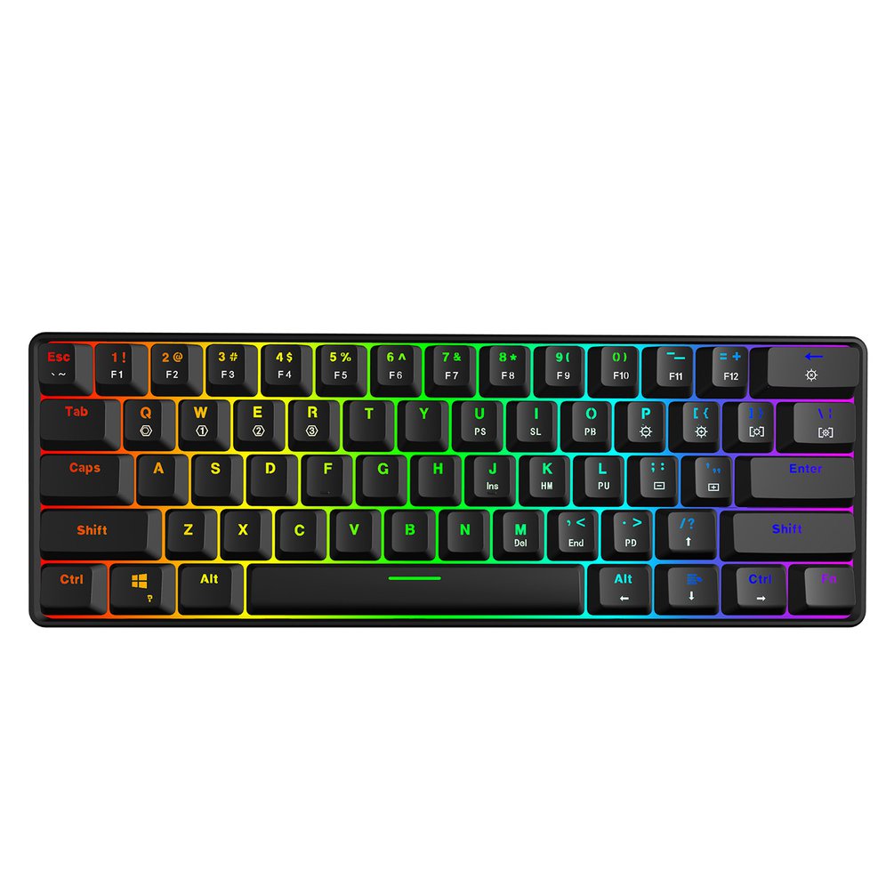 SKYLOONG GK61 Mini แบบพกพา 60% - Gaming Keyboard Mini บทวิจารณ์และราคา