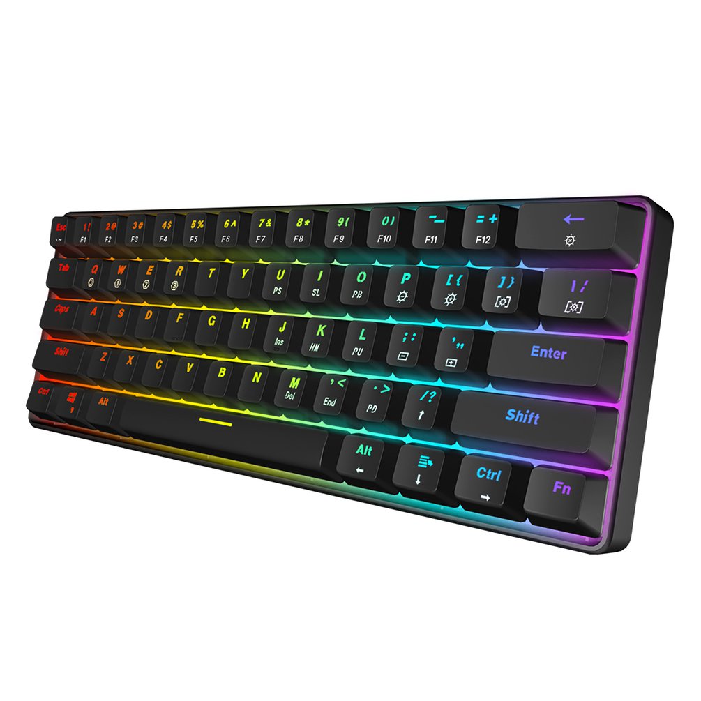SKYLOONG GK61 Mini แบบพกพา 60% - Gaming Keyboard Mini บทวิจารณ์และราคา
