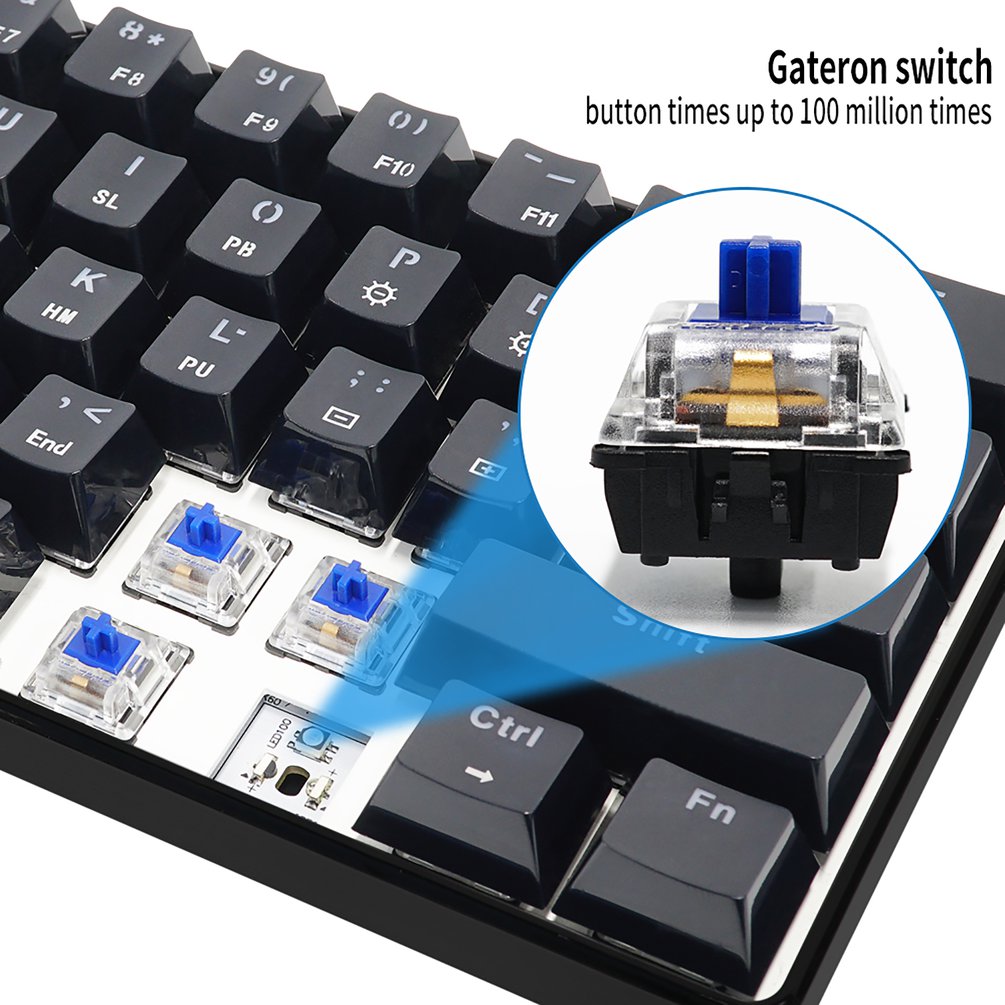 SKYLOONG GK61 Mini แบบพกพา 60% - Gaming Keyboard Mini บทวิจารณ์และราคา