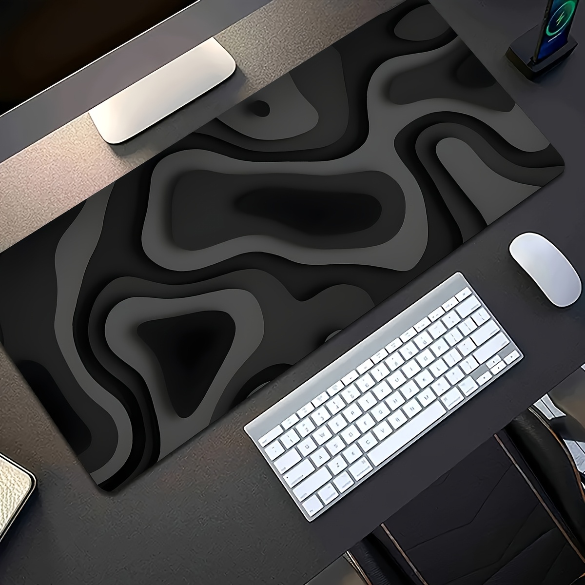 แผ่นรองเมาส์ขนาดใหญ่ลายหมุนวนส - Gaming Keyboard High Ground บทวิจารณ์และราคา